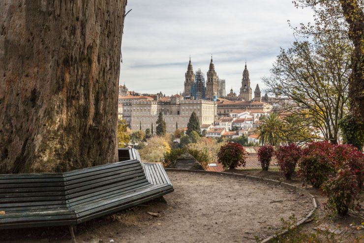 jacobspad wandelen tot Santiago de Compostela
